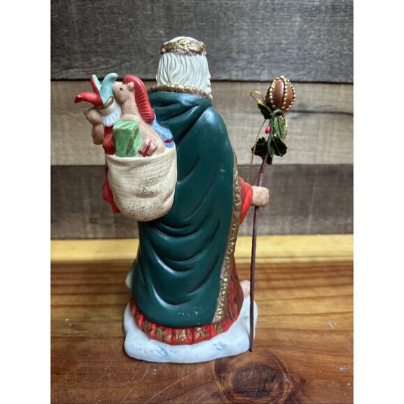 Santa Claus Father Krydda 9” Tall Christmas Decor CMC Inc. Vintage 1988 - Picture 3 of 5